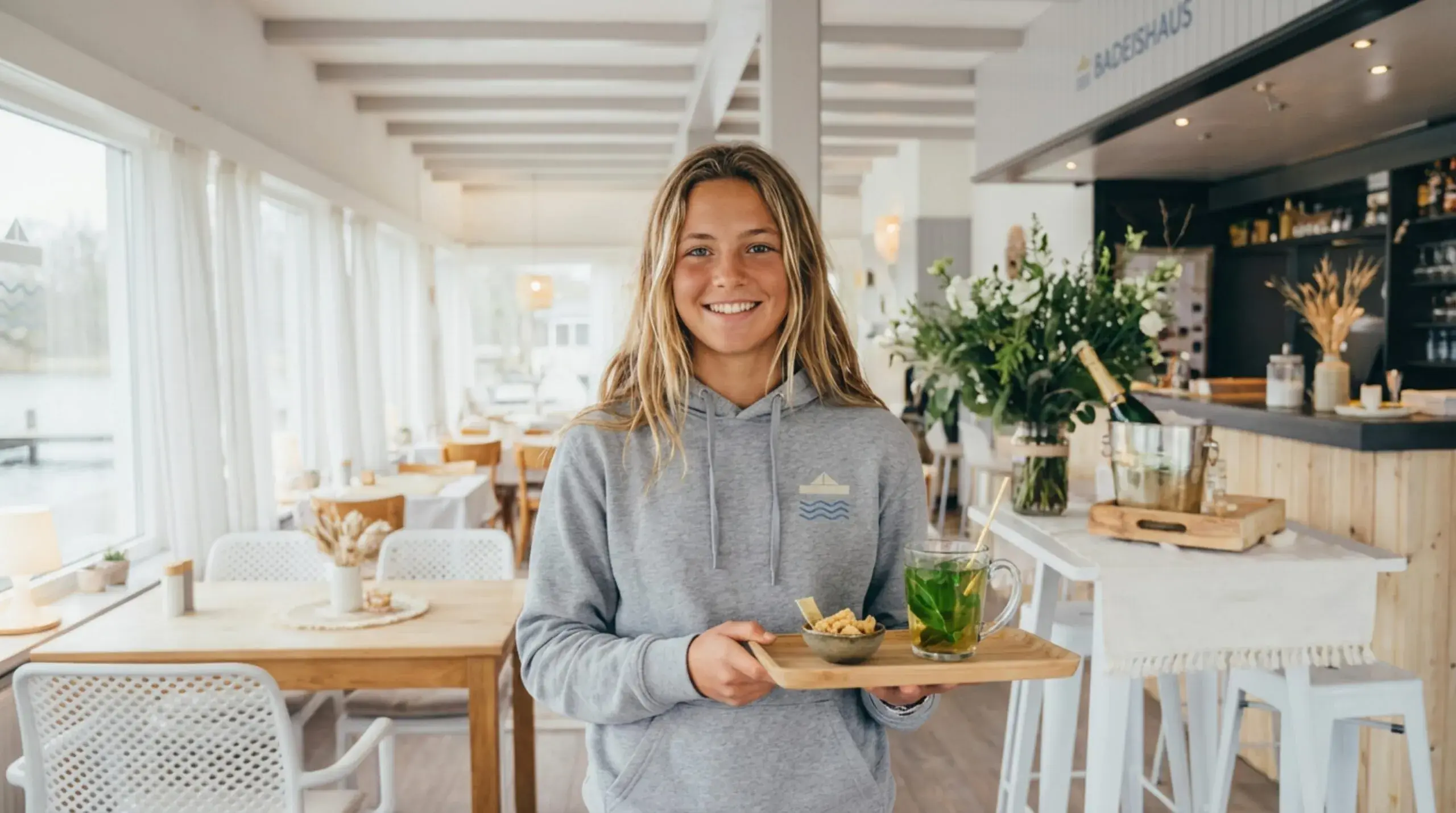 Badehaus Corporate Design Menükarten