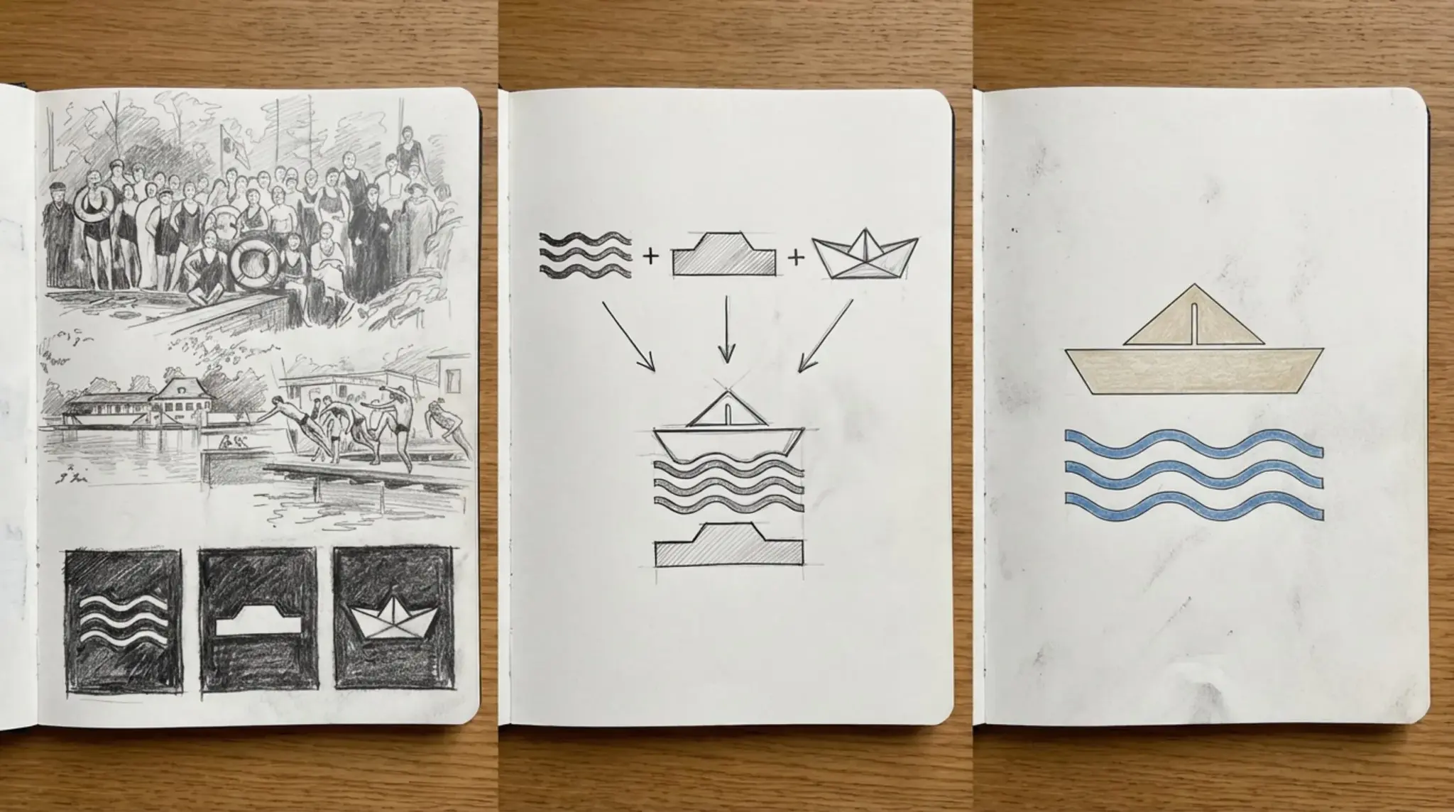 Badehaus Interior Branding Visual