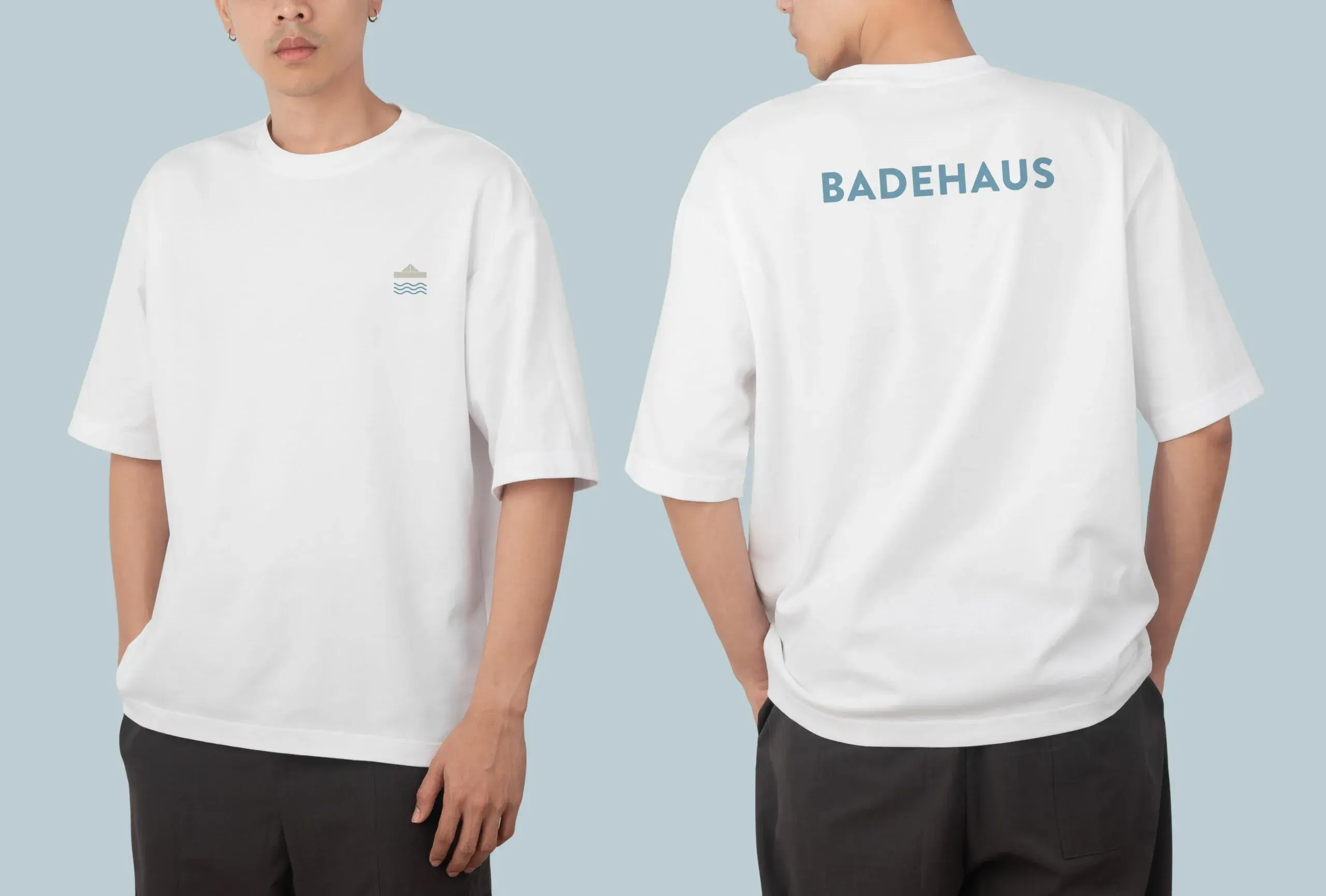 Badehaus Lifestyle Illustration Kaffee