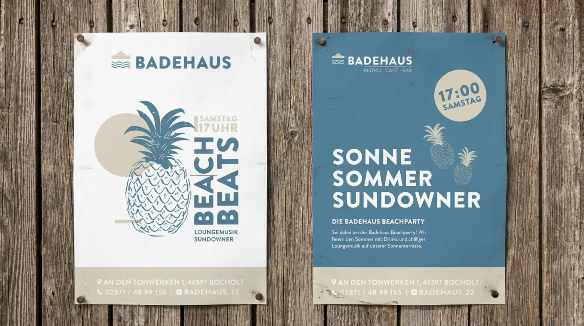 Badehaus Merchandise Taschendesign