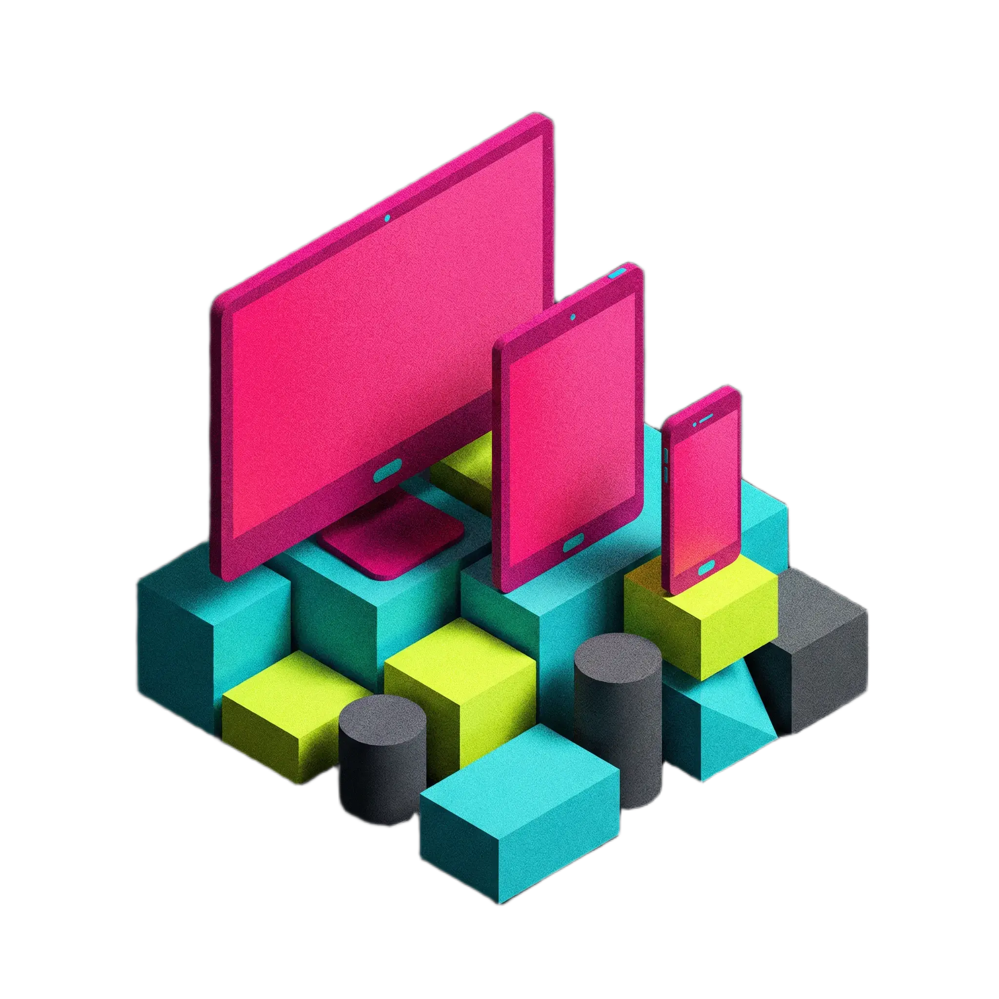 Web-Service: Responsive Excellence - Perfekt auf jedem Gerät. Ob Smartphone, Tablet oder Desktop – deine Marke glänzt überall.